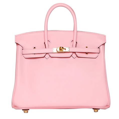 hermes handbag pink.